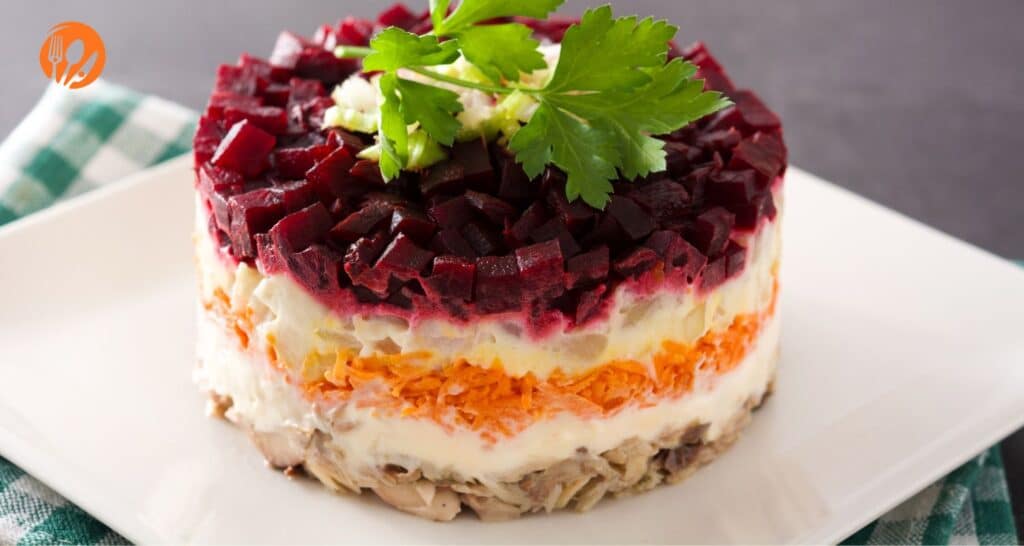 Rote-Beete-Heringsalat
